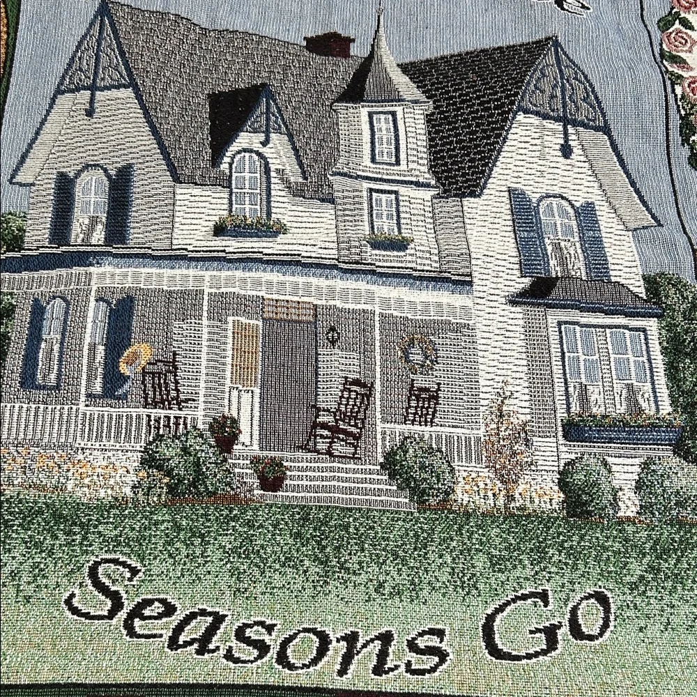 Seasons Come Seasons Go Tapestry Blanket